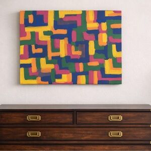 Original Acrylic Painting, 18X24 Canvas Signed